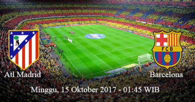Prediksi Skor Barcelona vs Atletico Madrid 15 oktober 2017