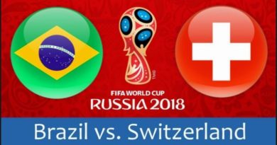 Prediksi Bola Brazil vs Switzerland Tanggal 18 Juni 2018