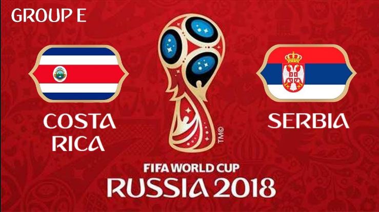 Prediksi Bola Costa Rica vs Serbia Tanggal 17 Juni 2018