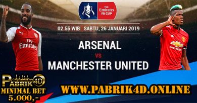 Prediksi Arsenal vs Manchester United 26 Januari 2019