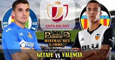 Prediksi Getafe vs Valencia 23 Januari 2019