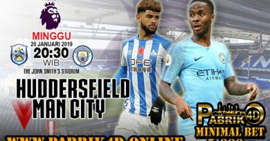 Prediksi Huddersfield vs Manchester City 20 Januari 2019