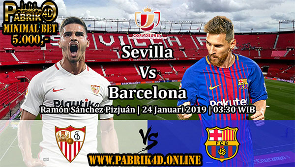 Prediksi Sevilla vs Barcelona 24 Januari 2019